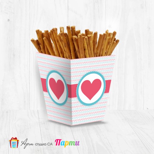 Кутийка за солетки - Сърца - 02
