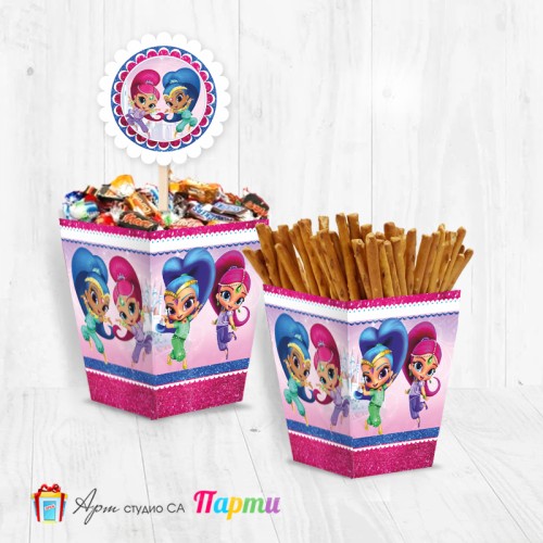 Кутийка за солетки - Искрица и Сияйница - 01