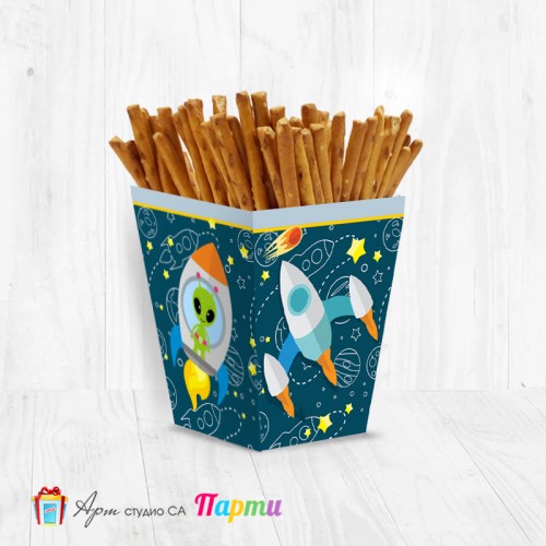 Кутийка за солетки - Космическа ракета - 01
