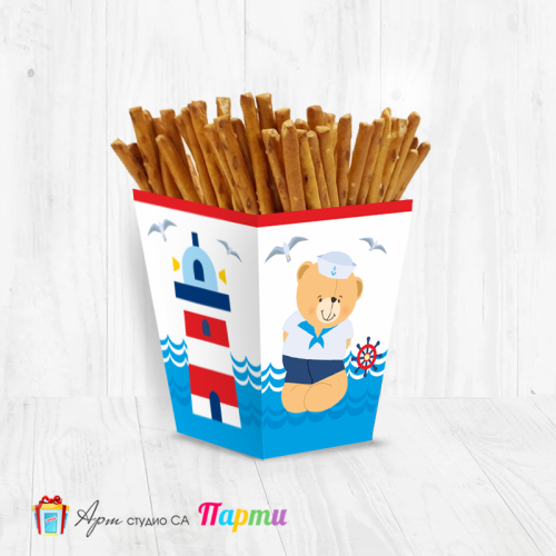 Кутийка за солетки - Мечо Моряк - 01