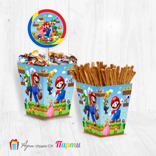 Кутийка за солетки - Супер Марио - 01 Кутийка за солетки - Супер Марио - 01