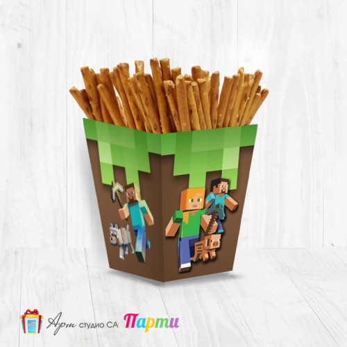 Кутийка за солетки - Майнкрафт - 01