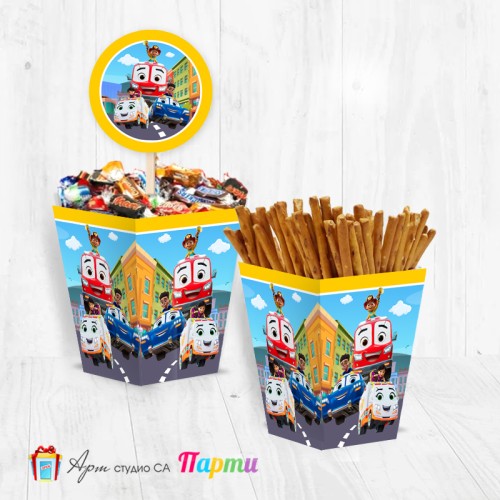 Кутийка за солетки - Огнеборци - спасители - 01