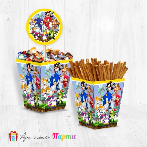 Кутийка за солетки - Соник - 02