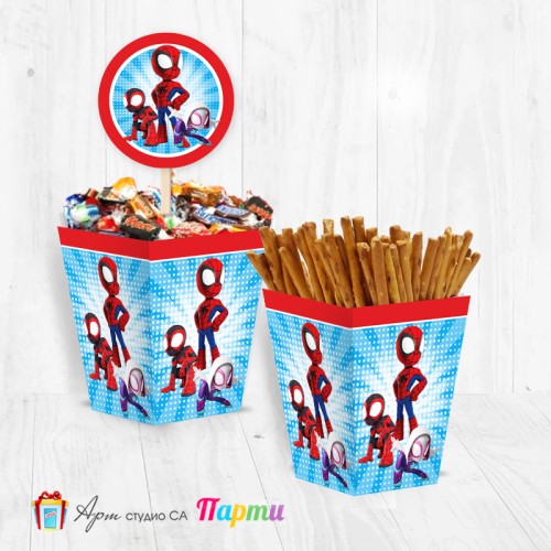 Кутийка за солетки - Спайди - 01