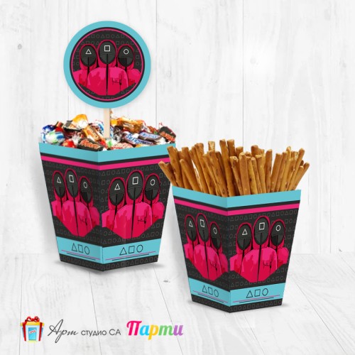 Кутийка за солетки - Скуид гейм - 01