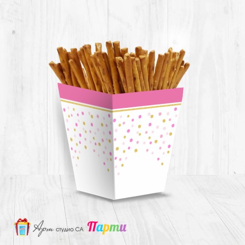 Кутийка за солетки - Точки, точици - 01