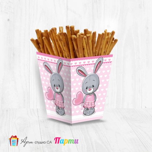 Кутийка за солетки - Зайче с балон - 01