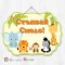 Висяща декорация "Стъпвай смело!" - Африкански животни