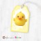 Таг за декорация - пакет 6 бр. - Скуиши Жълто пате