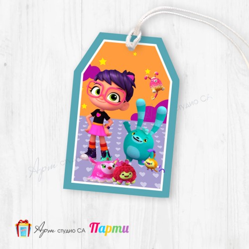 Таг за декорация - пакет 6 бр. - 001 - Аби Хатчър Таг за декорация - пакет 6 бр. - 001 - Аби Хатчър