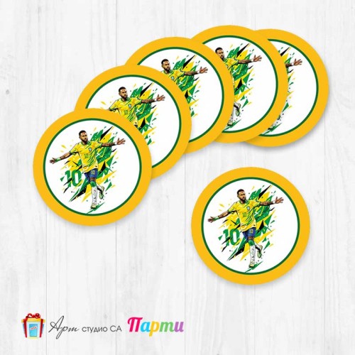 Елементи за декорация - Кръг - пакет 12 бр. - Неймар 1 Елементи за декорация - Кръг - пакет 12 бр. - Неймар 1